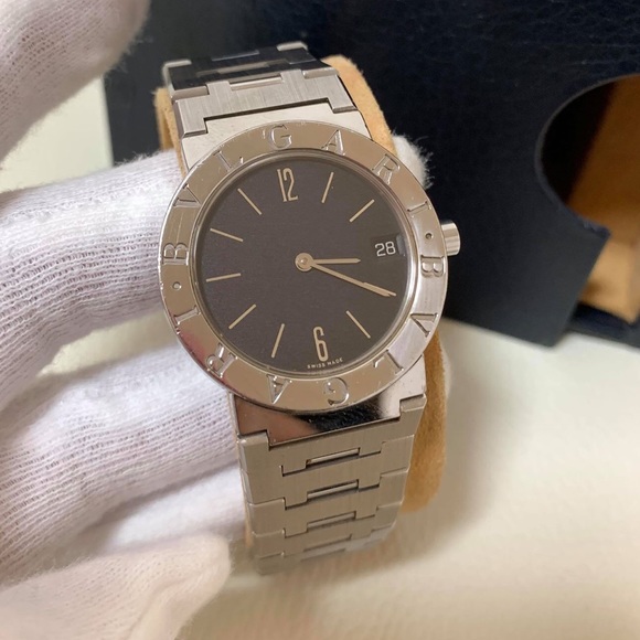 BVLGARI Accessories - BVLGARI SS WATCH LADIES JUNIOR WITH BOX BB30SS